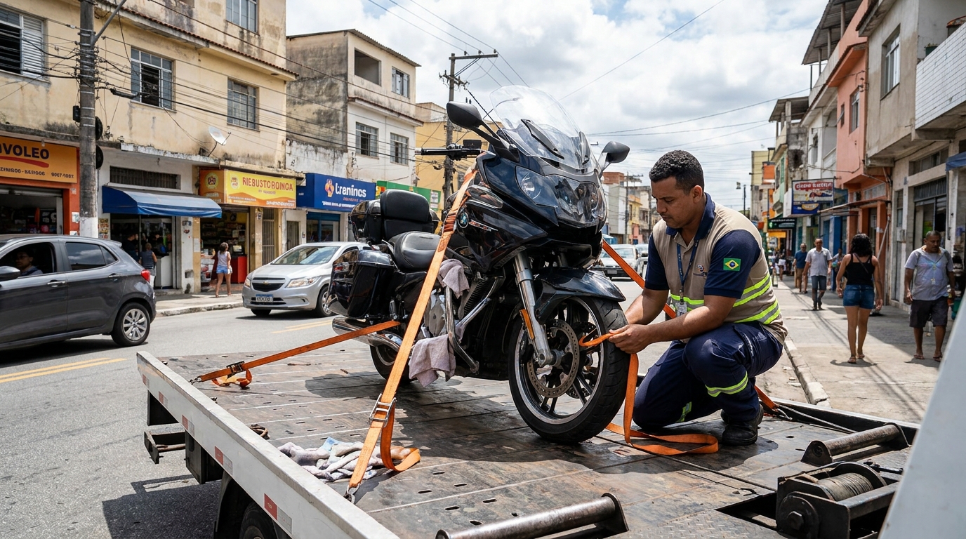 Remoção de Moto em Pane em Botucatu‑SP